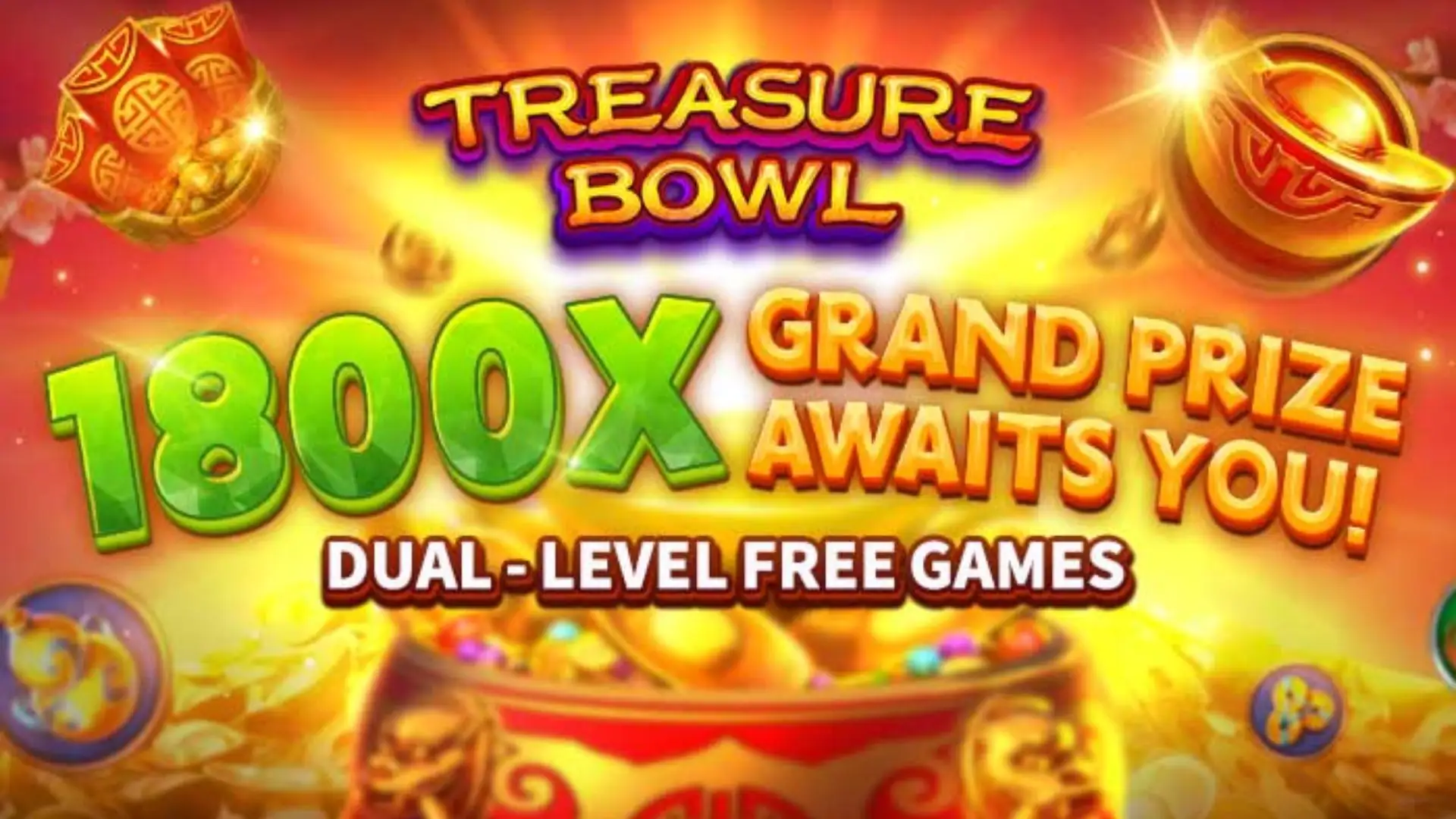 Multiplicadores Treasure Bowl bra365 - 7777x Máximo com Tigela Dourada